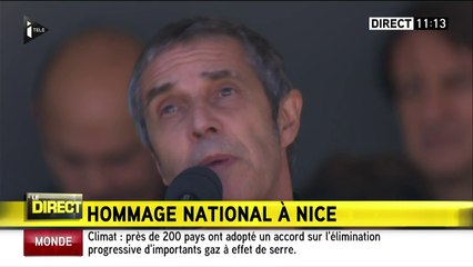 Hommage national à Nice : Julien Clerc vibrant d'émotions