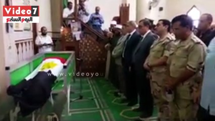 تشييع جنازة شهيد سيناء "محمد السيد" بمسقط رأسه فى الفيوم