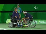 Wheelchair Tennis | USA v ISR | Quad Doubles Semifinals | Rio 2016 Paralympic Games