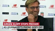 Jurgen Klopp is the polar opposite of Roy Keane when journalist’s phone rings