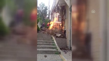 Beşiktaş'ta Doğalgaz Borusu Patlaması
