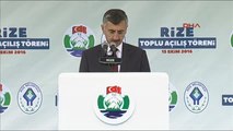 Rize Cumhurbaşkanı Erdoğan Rize'de Toplu Açılış Töreninde Konuştu 3
