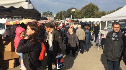 Les exposants de la foire Saint-Luc