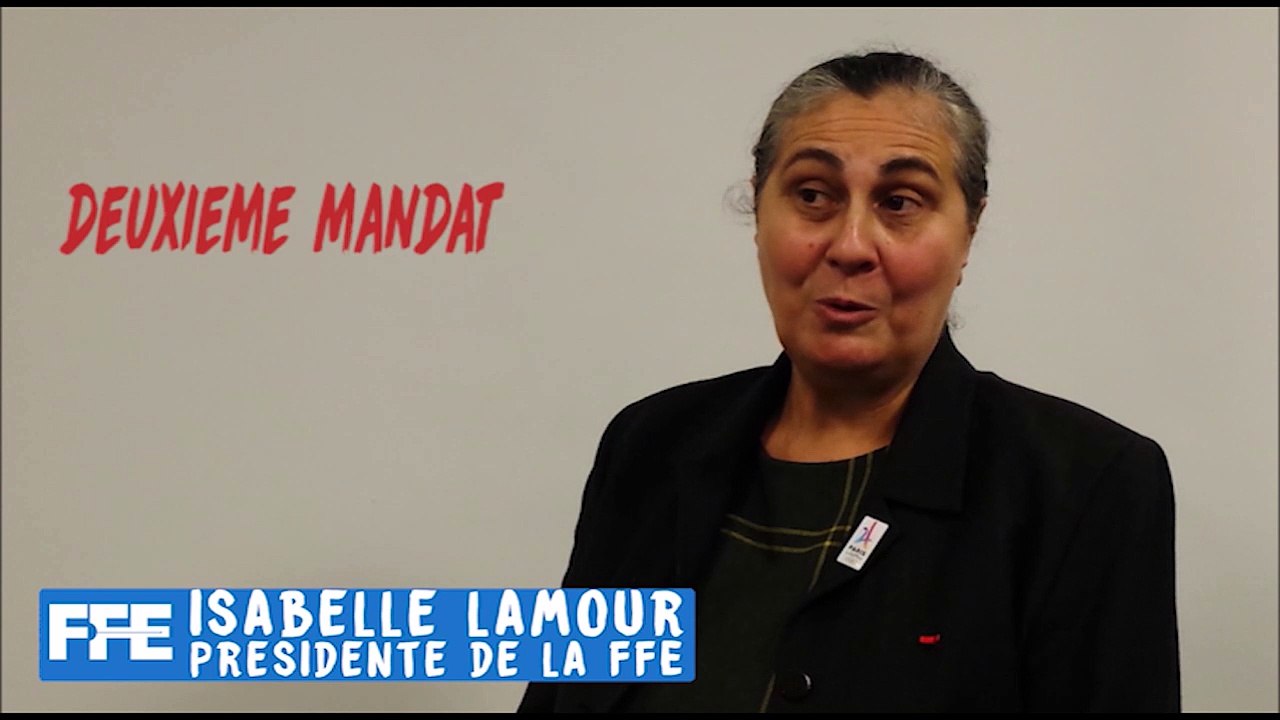 Isabelle Lamour, réélue Présidente de la Fédération Française d'Escrime