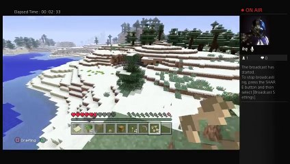 Survival lets play #1 live stream ps4 (2)