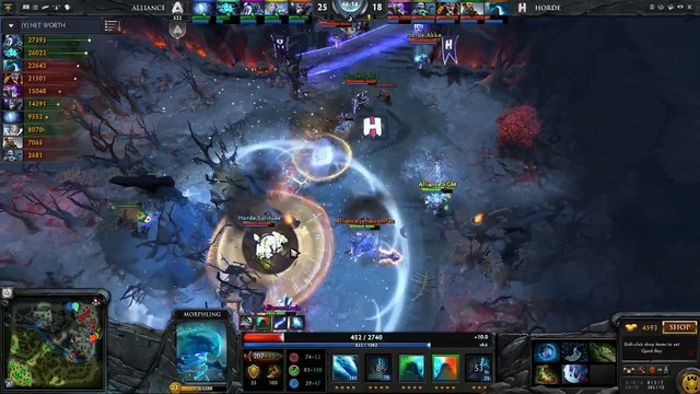 ALLIANCE vs HORDE - EPIC MEGAS Rapiers Base Race! - WESG Dota 2_12