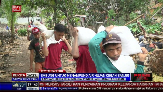 Embung Pondok Labu Berhasil Mencegah Banjir