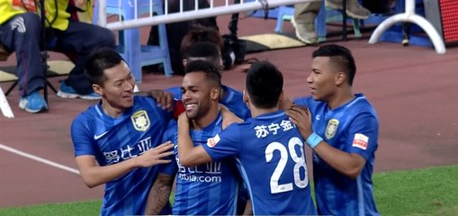 CSL - Jiangsu / Shangaï : les buts