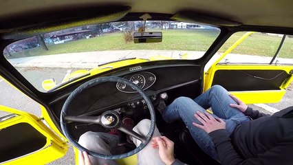 Driving a classic Mini for the first time