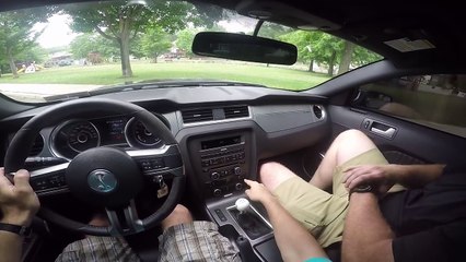 Driving a Shelby GT500 for the first time.