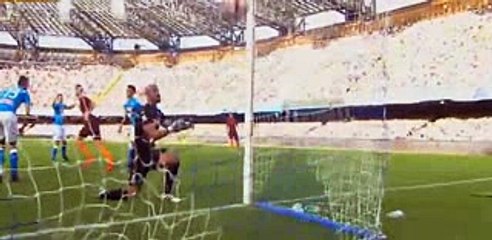 Napoli 0-2 AS Roma - Edin Dzeko Second Goal