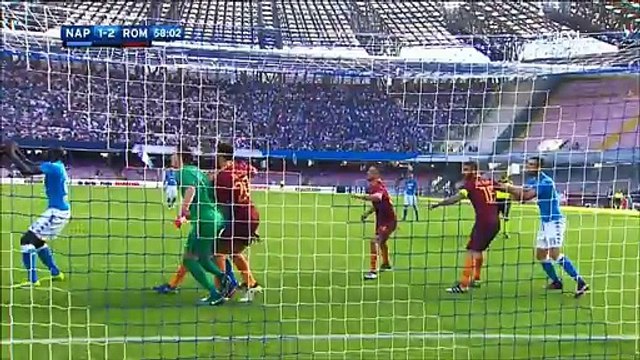 1-2 Omar El Kaddouri Amazing Goal Italy Serie A - 15.10.2016 SSC Napoli 1-2 AS Roma