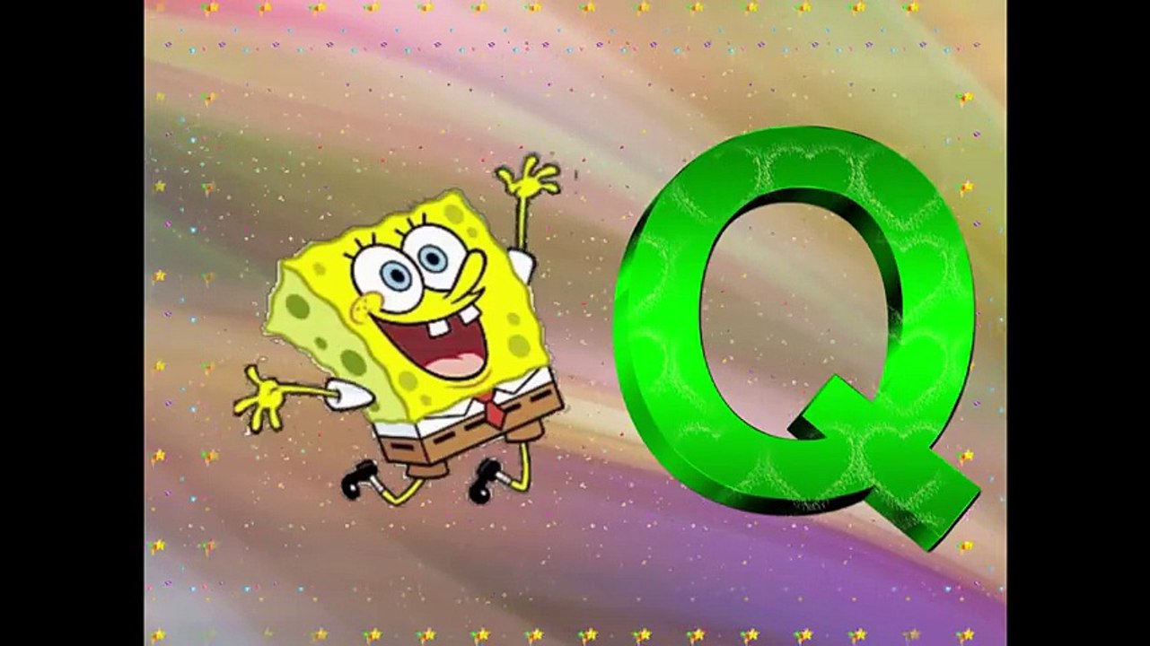 abc song for children - spongebob alphabet songs for toddlers - abcd phonics - nursery rhymes