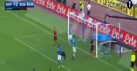 Mohamed Salah Goals  Napoli vs AS Roma 1-3  Serie A 15_10_2016 -