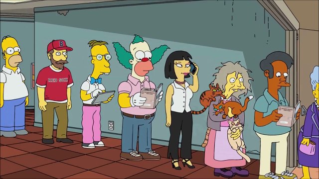 Новая серия Симпсонов: Гомер поймал Путина при попытке проголосовать за Трампа.