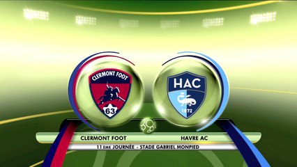 Résumé de Clermont - HAC (1-3) du 14/10/2016