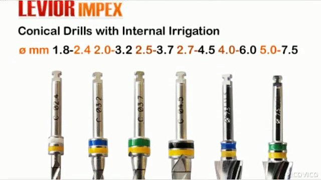 Dental implant drills levior impex dental drills