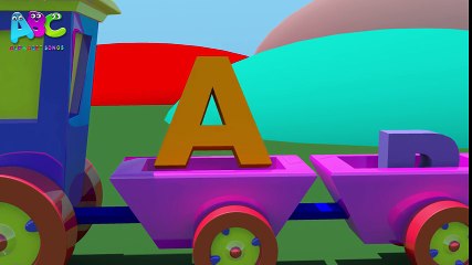 Alphabet Train Song   Alphabet Train Songs for Children   ABC Songs for Children