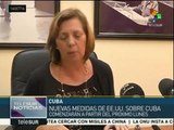 Nuevas medidas de EEUU sobre Cuba iniciarán el próximo lunes