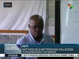 Haití: se contabilizan 887 muertos tras paso de Matthew