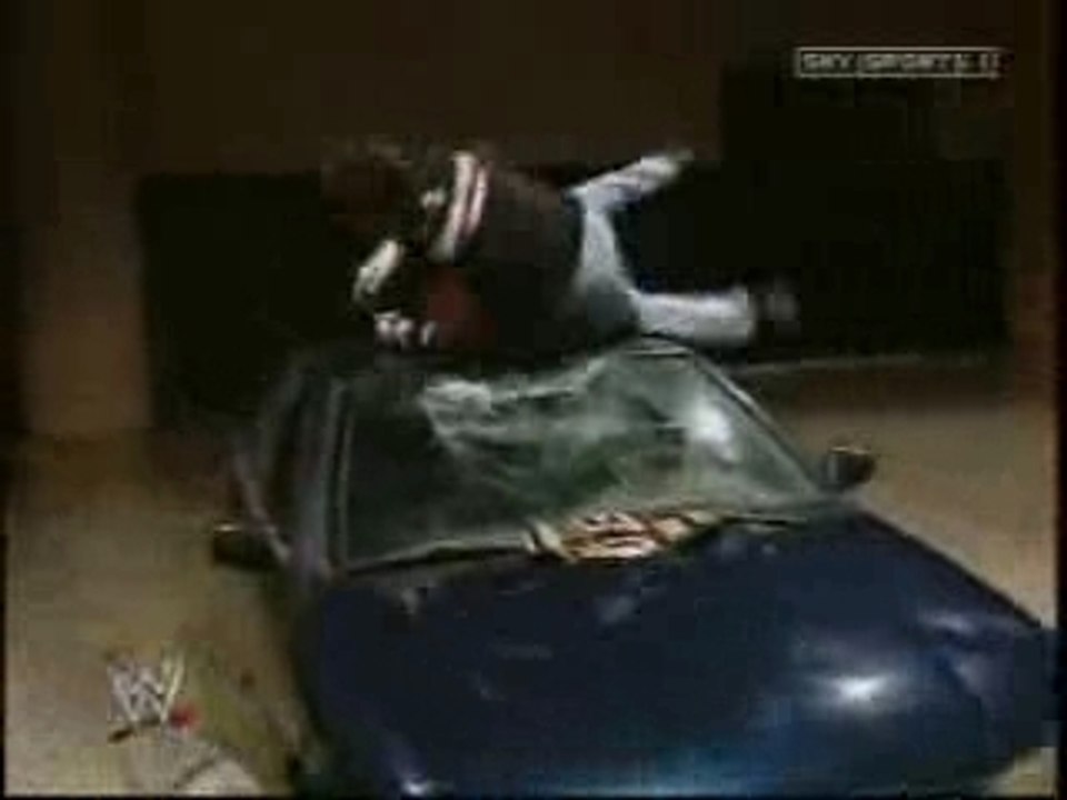 WWE-Parking a Lot Brawl-John Cena vs. Eddie Guerrero
