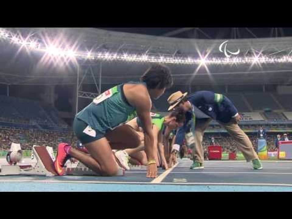 Athletics | Women's 100m - T47 Final | Rio 2016 Paralympic Games