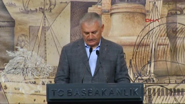 Başbakan Yıldırım Dolmabahçe Çalışma Ofisinde Konuştu - 4