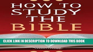 [PDF] How to Study the Bible Full Online