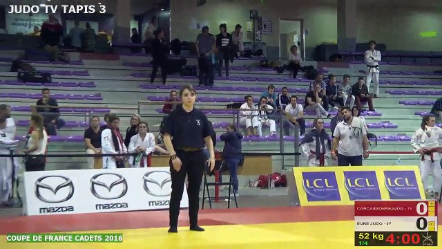 TAPIS 3 - COUPE DE FRANCE INDIVIDUELLE CADETS-CADETTES - CEYRAT, 2016 - LIVE 4 (90)