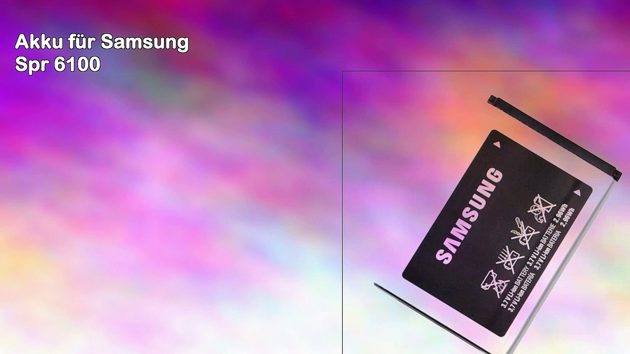Akku für Samsung Spr 6100