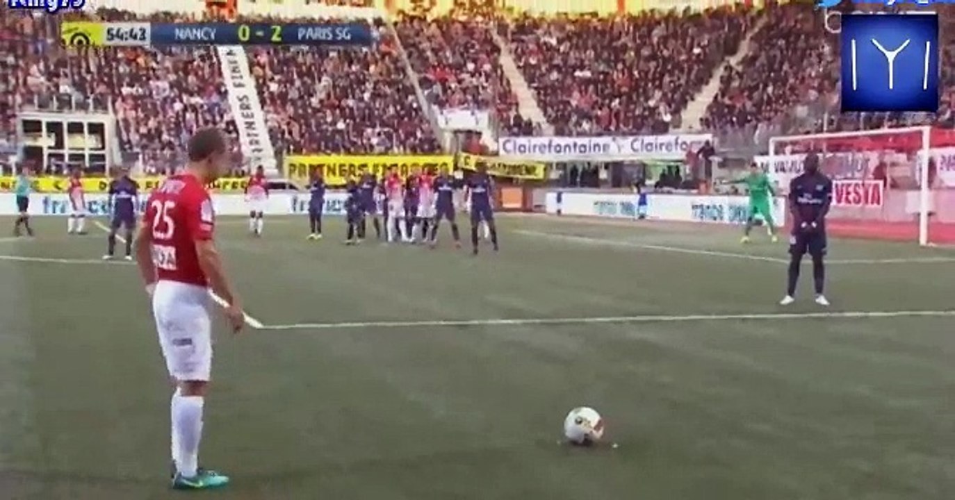 Alou Diarra Goal - Nancy	1-2	PSG 15.10.2016