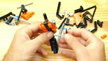 How to Build a Travel Enduro Motorcycle (Lego Technic Toy)