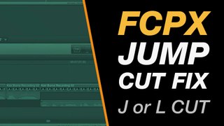 Final Cut Pro X Beginners Editing Tip: Jump Cut Fix Using J or L Cut