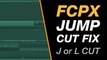 Final Cut Pro X Beginners Editing Tip: Jump Cut Fix Using J or L Cut