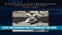 [PDF] Cleveland Indians: The Cleveland Press Years, 1920-1982 Full Online