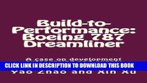 [Read PDF] Build-to-Performance: The Boeing 787 Dreamliner: A case on development outsourcing and