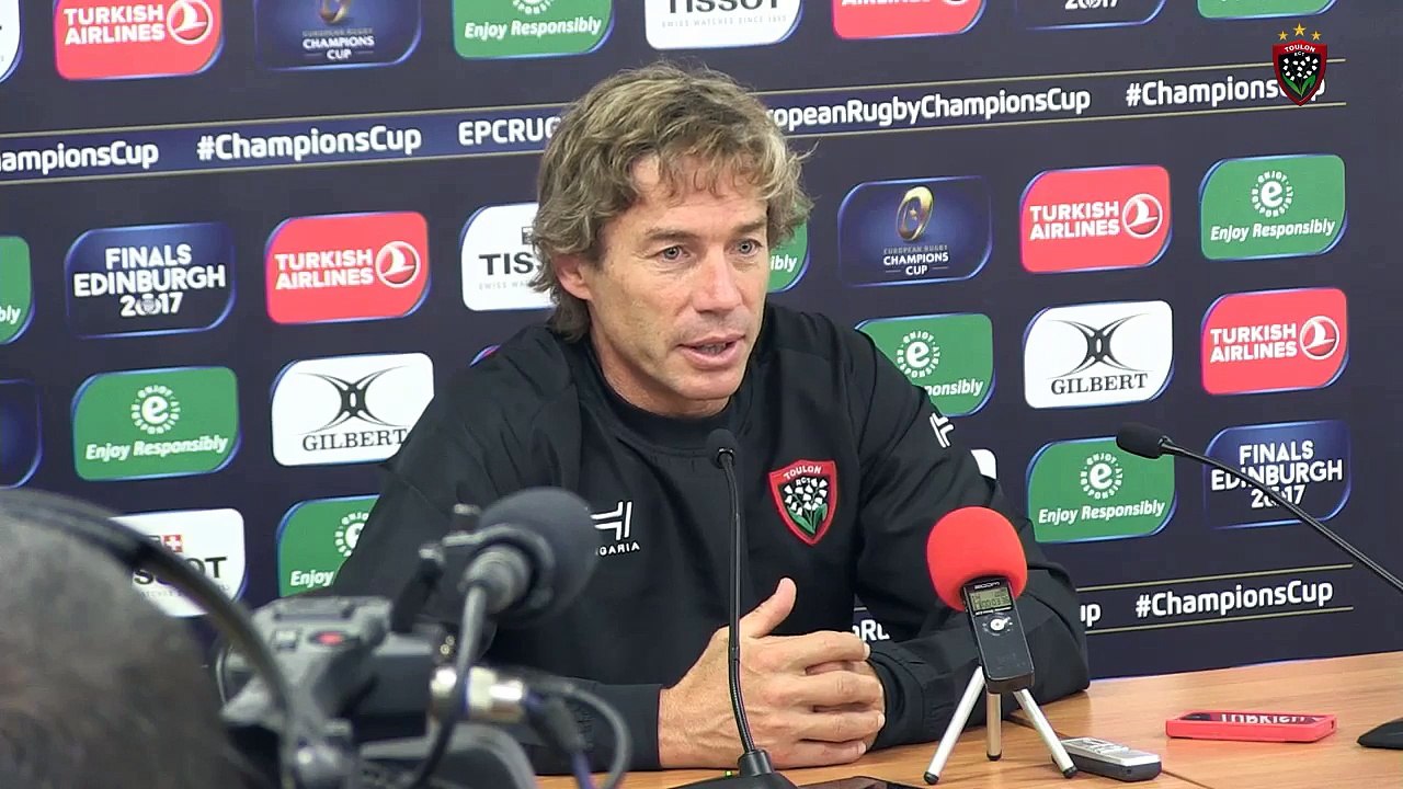 Diego Dominguez après-match Toulon-Saracens - ERCC J1