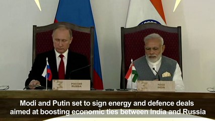 India and Russia sign deals ahead of BRICS
