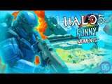 HALO 5 Funny Moments! - HILARIOUS DEATHS, FAILS, GRIFBALL, GETTING BANNED + MORE! #1