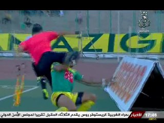 JSK vs MOB: Quand Ferhani tacle l'arbitre de touche