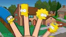 simpsons Finger Family Song - Mega Finger Family Collection!