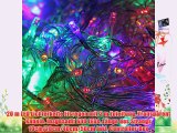 HJÂ® 600er LED Lichterkette Eiszapfen Eisregen Lichterketten Weihnachtsbeleuchtung RGB 230V