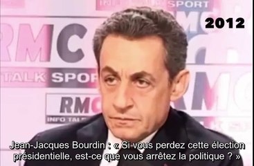 Un mensonge de Nicolas Sarkozy en direct à la radio