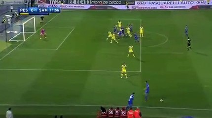 0-1  Hugo Campagnaro  Own Goal - Pescara vs Sampdoria 15-10-2016 HD