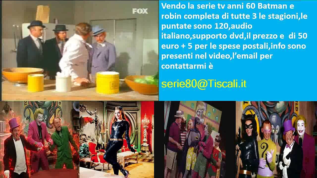 Batman e Robin tutta la serie televisiva completa in DVD - ITA