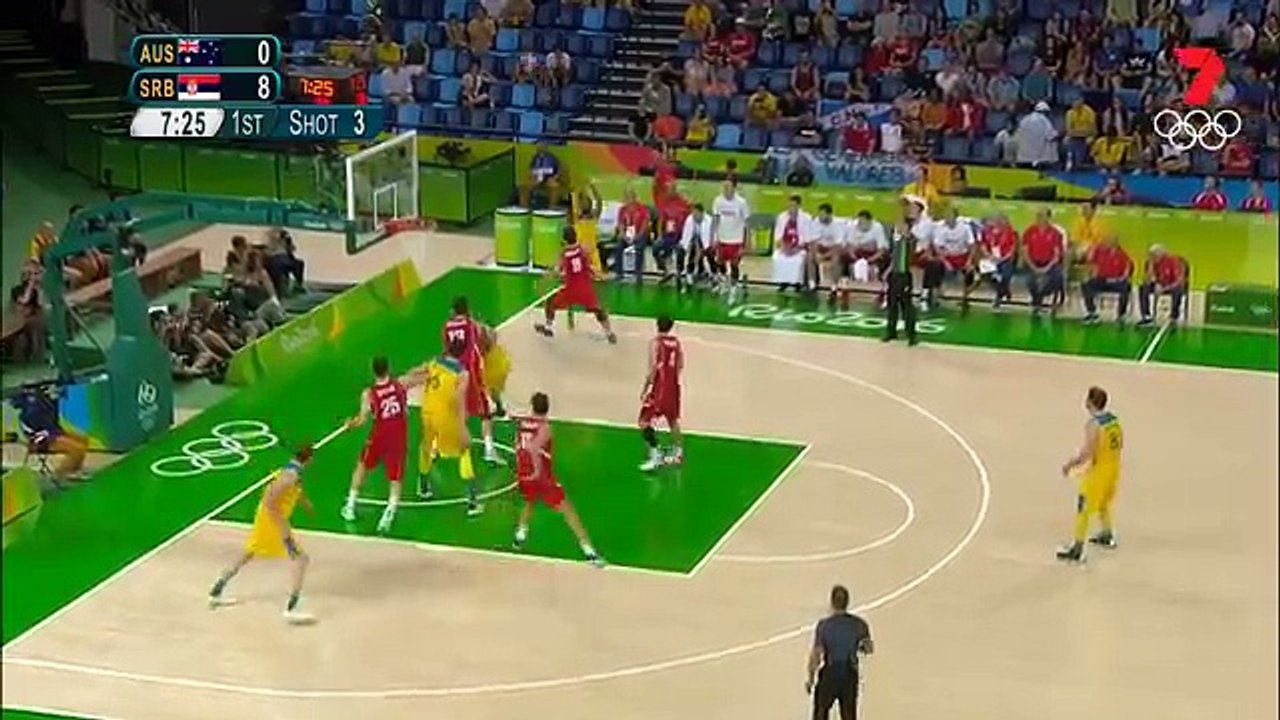 Australia v Serbia Semi Final Highlights _ Basketball _ Olympic Games Rio 2016 _ 7 Olympics-Kzo1yqHfvd8