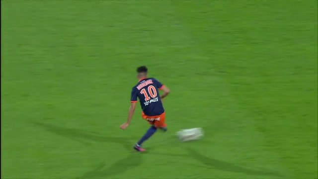 Belle passe décisive de Boudebouz pour un super but de Ninga contre Caen