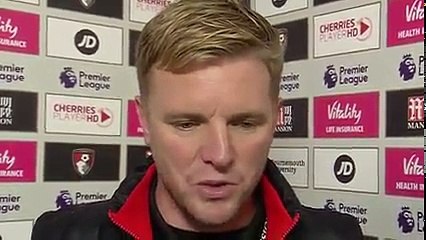 Eddie Howe Post Match Interview Bournemouth 6-1 Hull