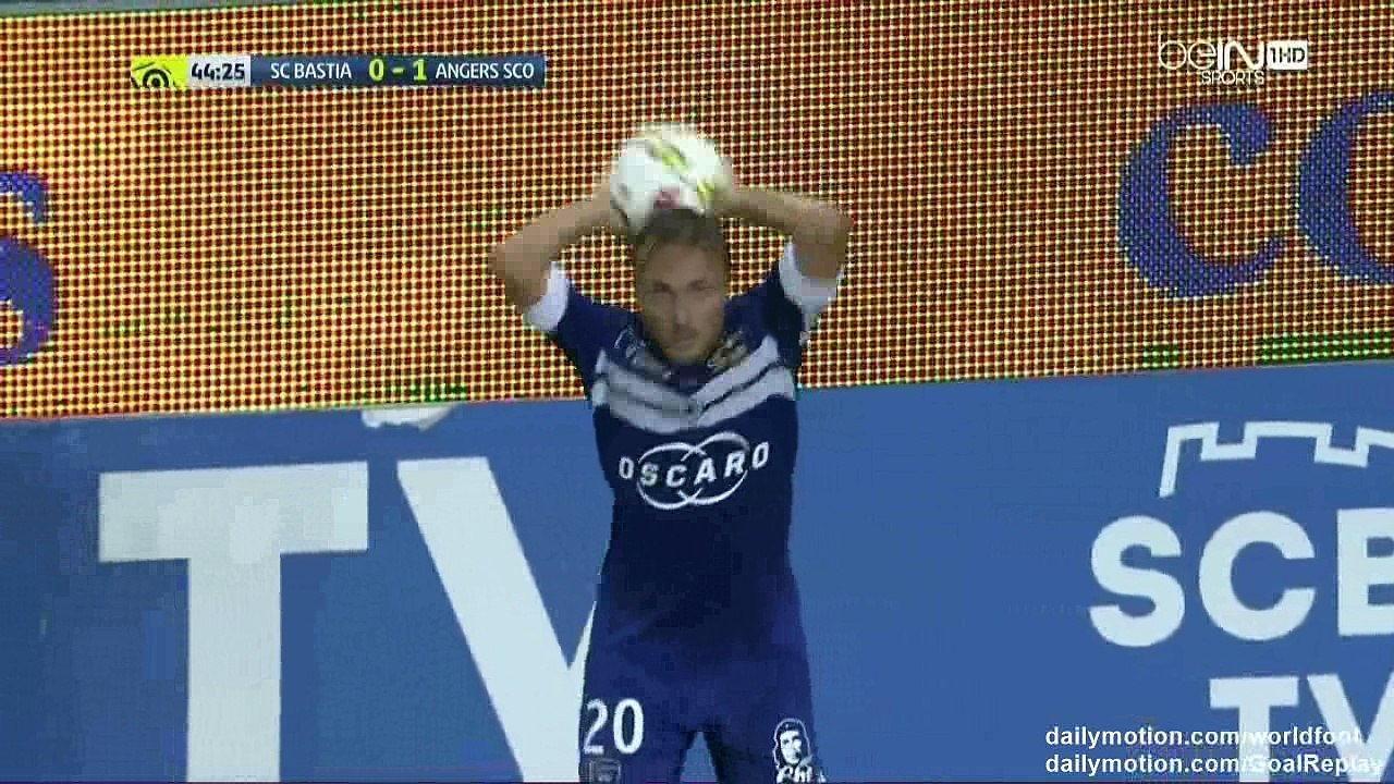 Thievy Bifouma Goal HD - Bastia 1 - 1 Angers - 15.10.2016