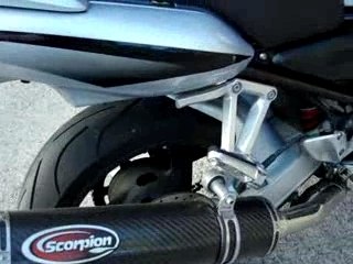 Fazer 600, rupteur silencieux scorpion